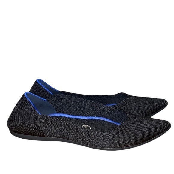 Rothy’s The Point Black‎ Solid Pointy Toe Slip On Career Flats - Picture 8 of 9